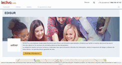 Desktop Screenshot of edisur.lectiva.com