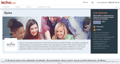 Desktop Screenshot of epise.lectiva.com