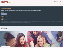 Tablet Screenshot of epise.lectiva.com