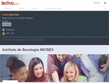 Tablet Screenshot of instituto-de-sexologia-incisex.lectiva.com