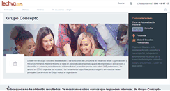 Desktop Screenshot of grupo-concepto.lectiva.com