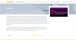 Desktop Screenshot of nail-spa.lectiva.com