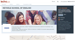 Desktop Screenshot of keyhole-school-of-english.lectiva.com