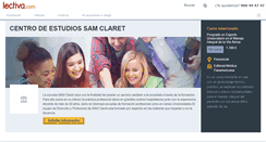 Desktop Screenshot of centro-de-estudios-sam-claret.lectiva.com