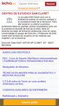 Mobile Screenshot of centro-de-estudios-sam-claret.lectiva.com