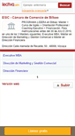Mobile Screenshot of esic-camara-de-comercio-de-bilbao.lectiva.com