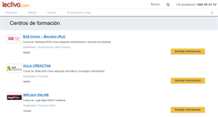 Desktop Screenshot of guia.lectiva.com