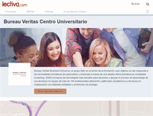 Tablet Screenshot of bureau-veritas-formacion.lectiva.com