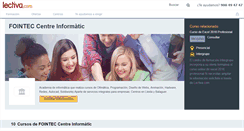 Desktop Screenshot of fointec-centre-informatic.lectiva.com