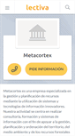 Mobile Screenshot of metacortex.lectiva.com