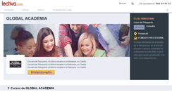 Desktop Screenshot of global-academia.lectiva.com
