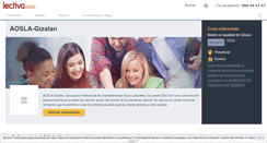 Desktop Screenshot of aosla-gizalan.lectiva.com