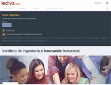 Tablet Screenshot of instituto-de-ingenieria-e-innovacion-industrial.lectiva.com