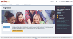 Desktop Screenshot of ineprodes.lectiva.com