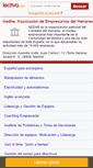 Mobile Screenshot of aedhe.lectiva.com