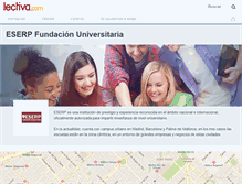 Tablet Screenshot of eserp.lectiva.com