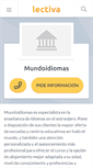 Mobile Screenshot of mundoidiomas.lectiva.com