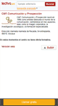 Mobile Screenshot of cp-comunicacion-y-prospeccion.lectiva.com