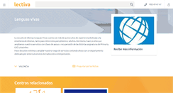 Desktop Screenshot of lenguas-vivas.lectiva.com