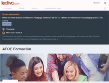 Tablet Screenshot of afoe.lectiva.com