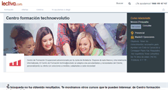 Desktop Screenshot of centro-formacion-technoevolutio.lectiva.com