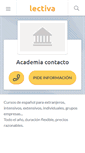 Mobile Screenshot of academia-contacto.lectiva.com