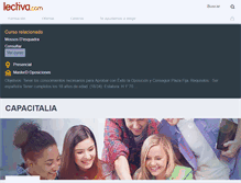 Tablet Screenshot of capacitalia.lectiva.com
