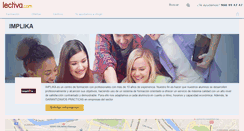 Desktop Screenshot of implika.lectiva.com