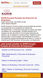 Mobile Screenshot of eude-escuela-europea-de-direccion-de-empresas.lectiva.com