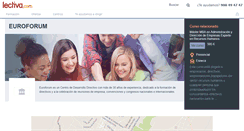 Desktop Screenshot of euroforum.lectiva.com