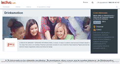 Desktop Screenshot of drinksmotion.lectiva.com