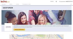Desktop Screenshot of gesforem.lectiva.com
