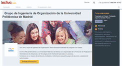 Desktop Screenshot of gio-upm.lectiva.com