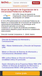 Mobile Screenshot of gio-upm.lectiva.com