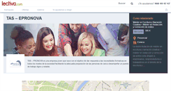 Desktop Screenshot of ce-premier.lectiva.com