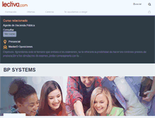 Tablet Screenshot of bp-systems.lectiva.com