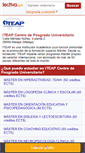 Mobile Screenshot of iteap-centro-de-posgrado.lectiva.com