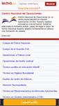 Mobile Screenshot of centro-nacional-de-oposiciones.lectiva.com