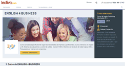 Desktop Screenshot of english-4-business.lectiva.com