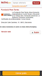 Mobile Screenshot of fundacio-pere-tarres-2.lectiva.com