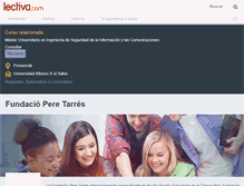 Tablet Screenshot of fundacio-pere-tarres-2.lectiva.com
