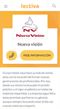 Mobile Screenshot of nueva-vision.lectiva.com