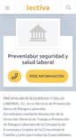 Mobile Screenshot of prevenlabur-seguridad-y-salud-laboral.lectiva.com