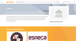 Desktop Screenshot of ofinet.lectiva.com