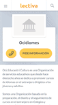 Mobile Screenshot of ocidiomes.lectiva.com