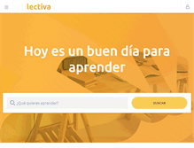 Tablet Screenshot of idea-oposiciones.lectiva.com