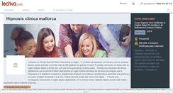 Desktop Screenshot of hipnosis-clinica-mallorca.lectiva.com
