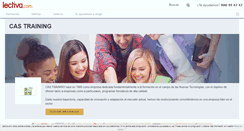 Desktop Screenshot of cas-training.lectiva.com