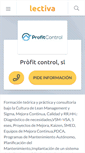 Mobile Screenshot of profit-control-sl.lectiva.com