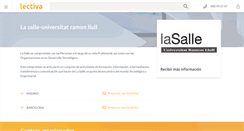 Desktop Screenshot of la-salle.lectiva.com